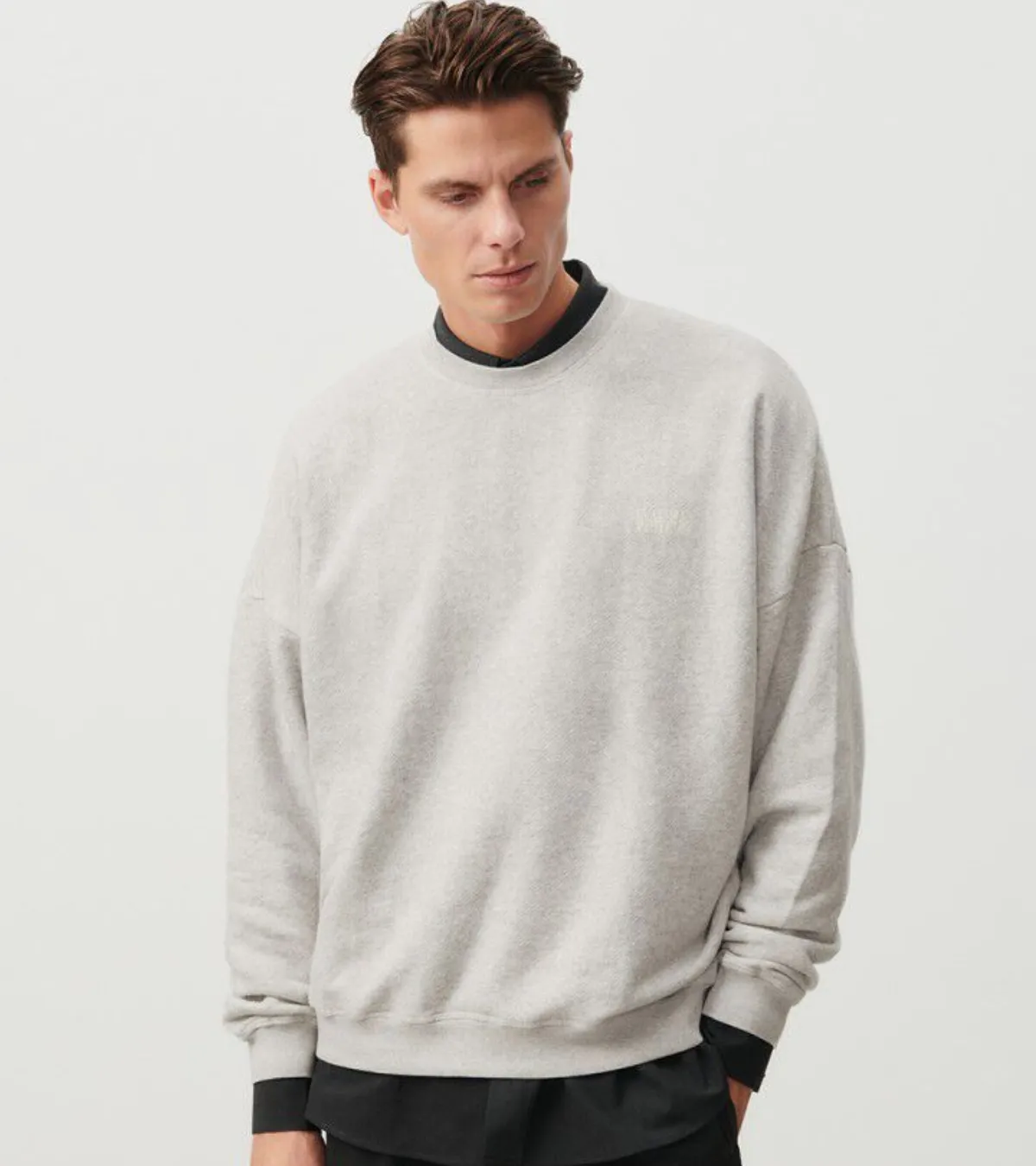 American Vintage Sweater Kodytown polaire chine