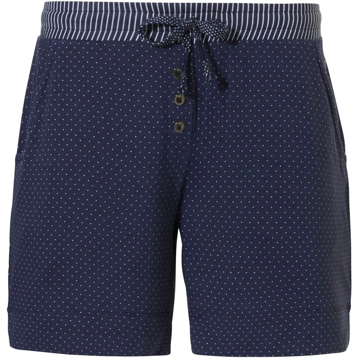 Blauwe stippen short Pastunette