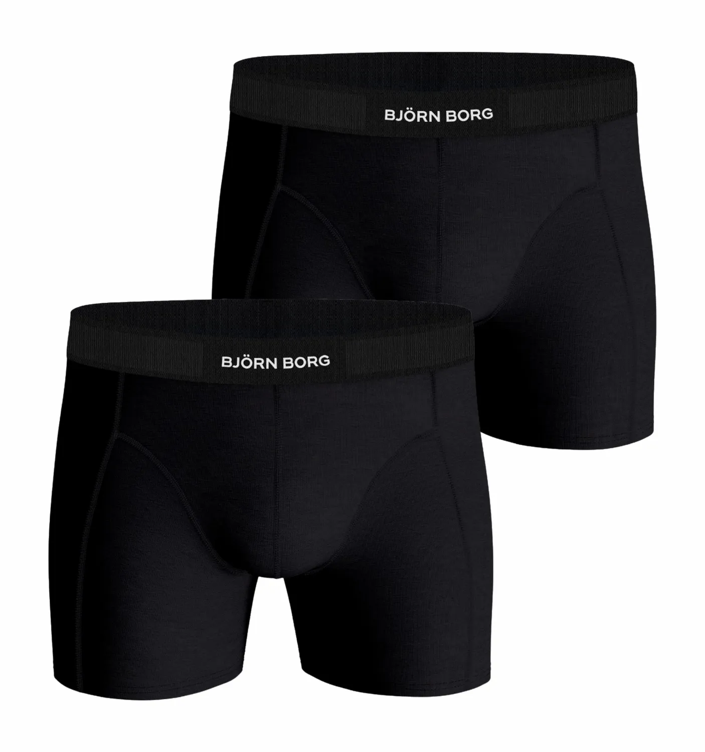 BOXERSHORT BJöRN BORG MEN LYOCELL BOXER MULTIPACK 1 BLACK (2PACK)