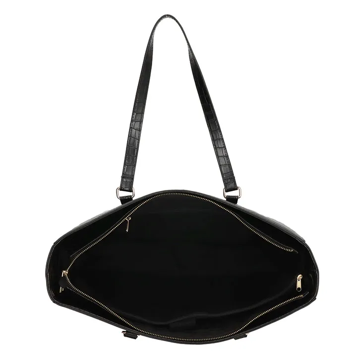 Charm London Handtas/Schoudertas 15.6'' Midwood Zwart