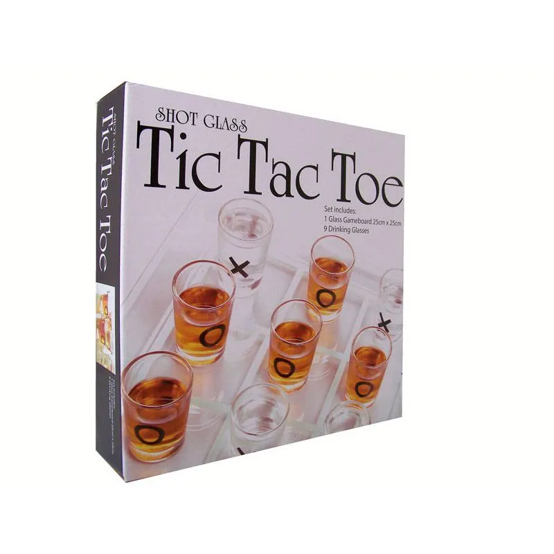 DRINKSPEL TIC TAC TOE  KRUISJENULLETJE