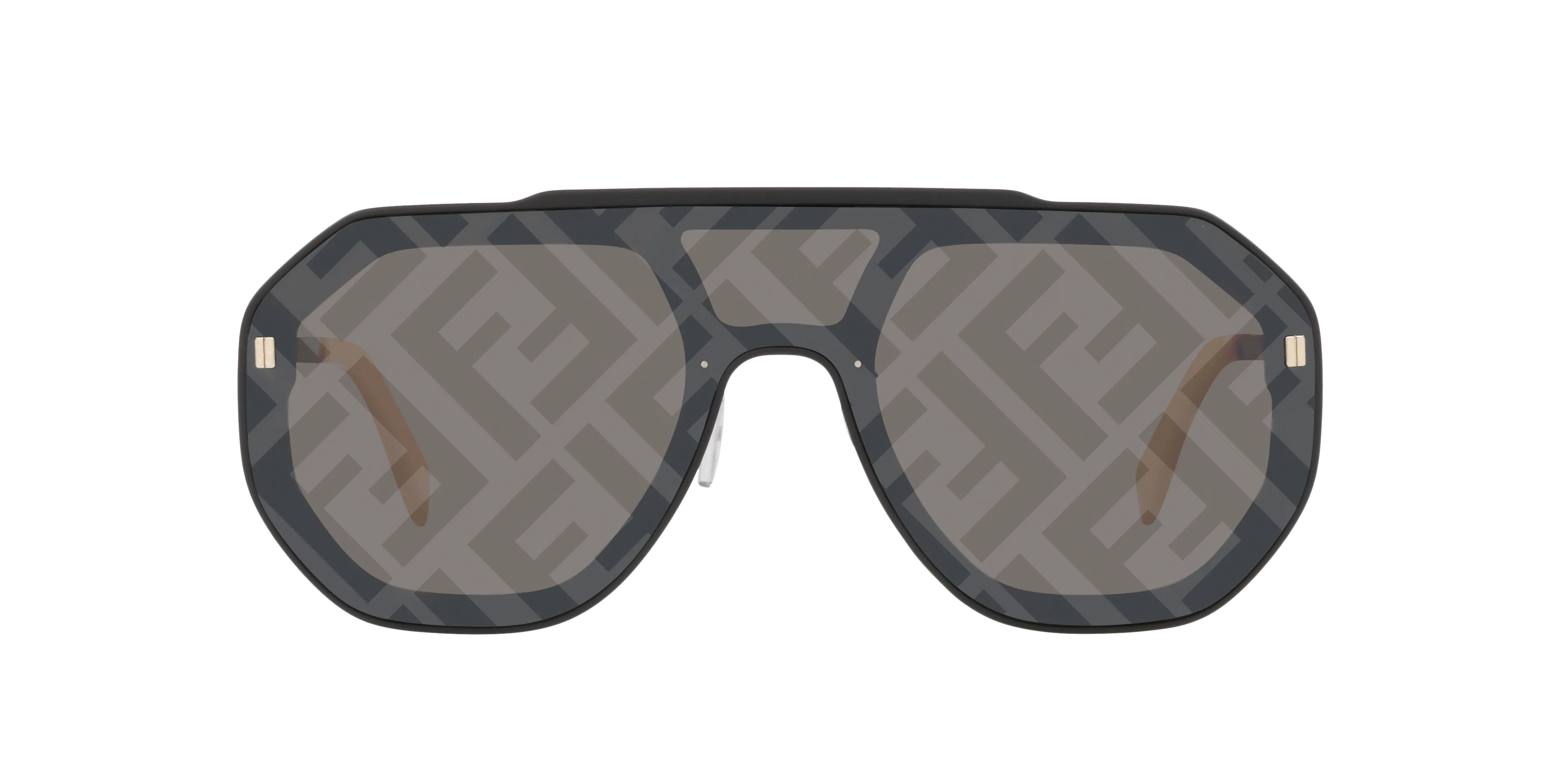 FENDI FE40006U XXS (52  17)  WITH GRIJS LENSES AND ZWART FRAME