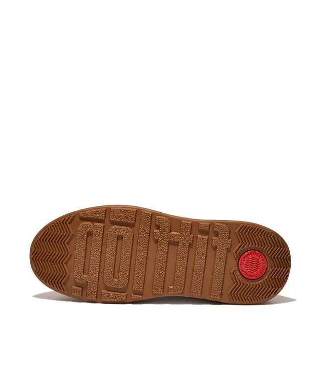 FITFLOP FMODE FLATFORM LIGHT TAN LAARZEN