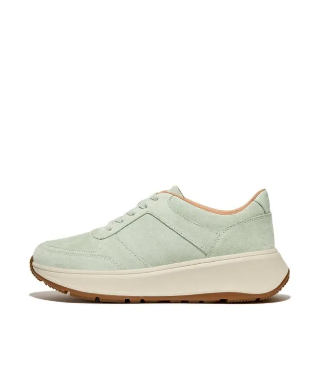 FITFLOP FMODE SUEDE FLATFORM SNEAKERS SAGE BRUSH SNEAKERS / VETERSCHOENEN