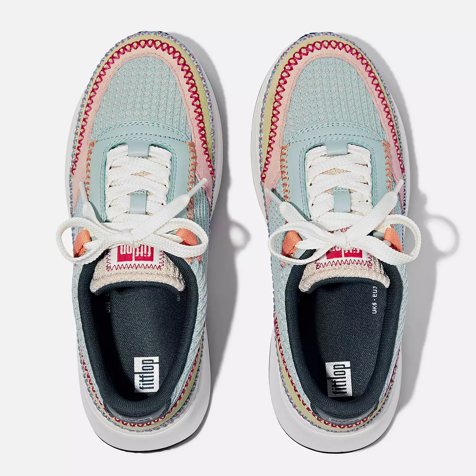 FITFLOP IA3 SNEAKER FMODE CROSS STITCH TUTTI FRUTTI MIX
