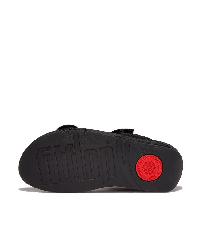 FITFLOP LULU ADJUSTABLE SHIMMERLUX BACKSTRAP SANDALS SANDALEN