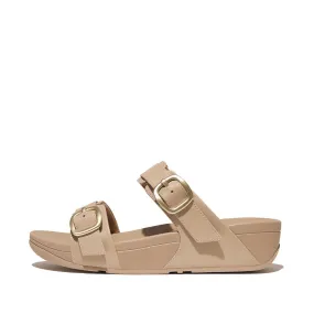 FitFlop Lulu Adjustable Slide latte beige Slippers