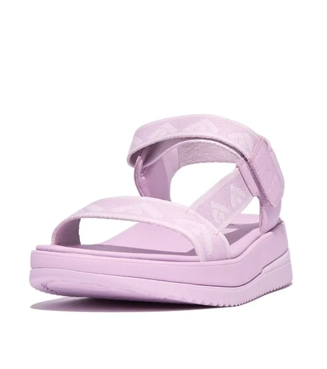 FITFLOP SURFF SANDAL  WOVEN DEVICE WINSOME ORCHID SANDALEN