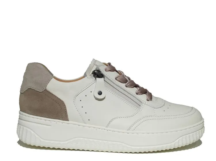 Hartjes Boogie natural/weiss Sneakers / veterschoenen
