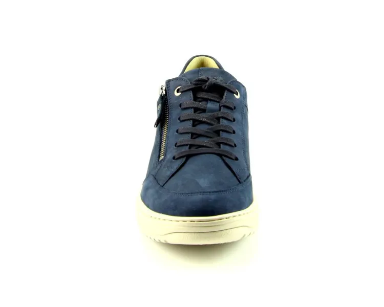Hartjes veterschoen 1703 65.00 blauw