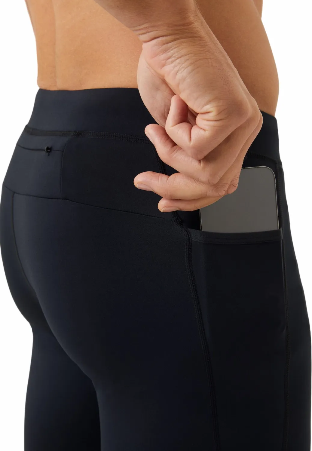 Legging Björn Borg Men Borg Running Winter Tights Black Beauty
