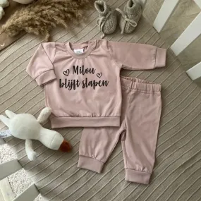 Pyjama Blijft slapen hartjes