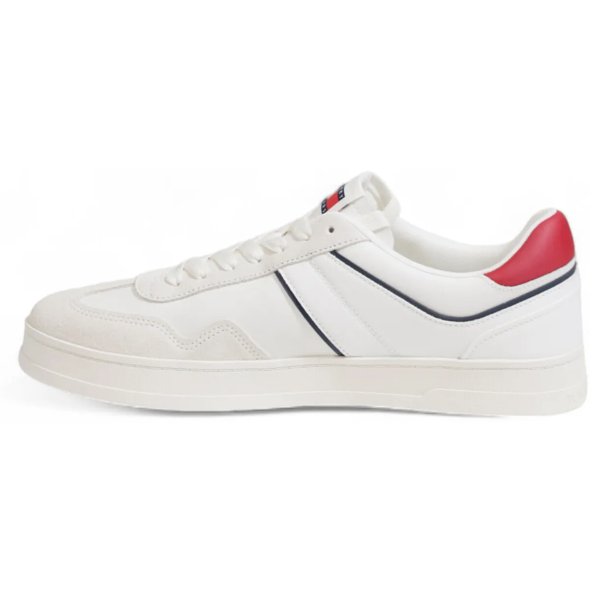 TOMMY JEANS ESSENTIAL SNEAKER VOOR HEREN  WIT