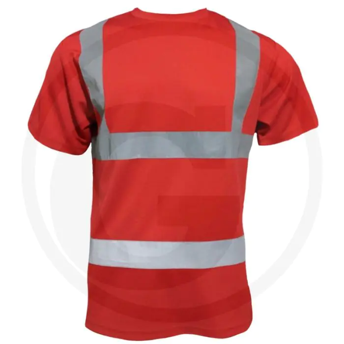 Werkshirt comfort met reflectiestrepen - kledingmaat eu: xxl